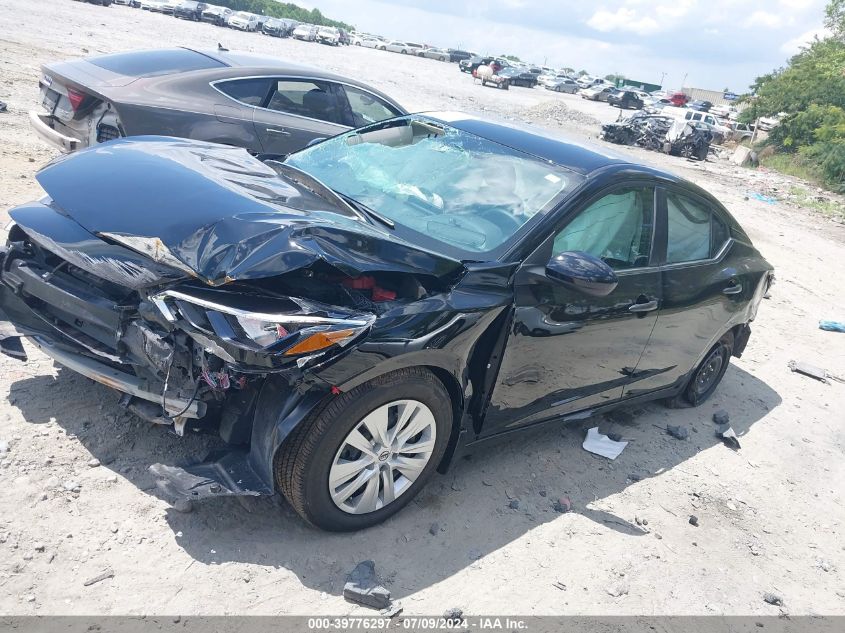 2024 Nissan Sentra S Xtronic Cvt VIN: 3N1AB8BV4RY206658 Lot: 39776297