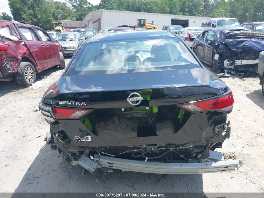 2024 Nissan Sentra S Xtronic Cvt VIN: 3N1AB8BV4RY206658 Lot: 39776297