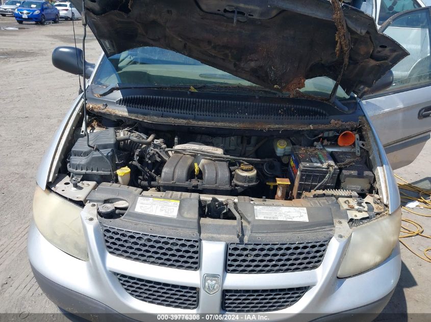 2002 Dodge Caravan Se VIN: 1B4GP25B22B629070 Lot: 39776308