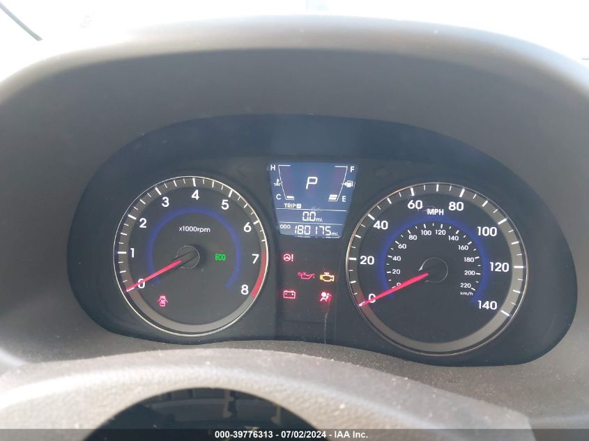 2014 Hyundai Accent Gls/Gs VIN: KMHCT4AE5EU670791 Lot: 39776313