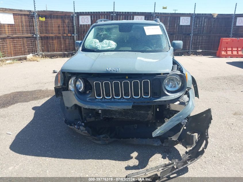 2017 Jeep Renegade Latitude 4X4 VIN: ZACCJBBB9HPF33233 Lot: 39776319