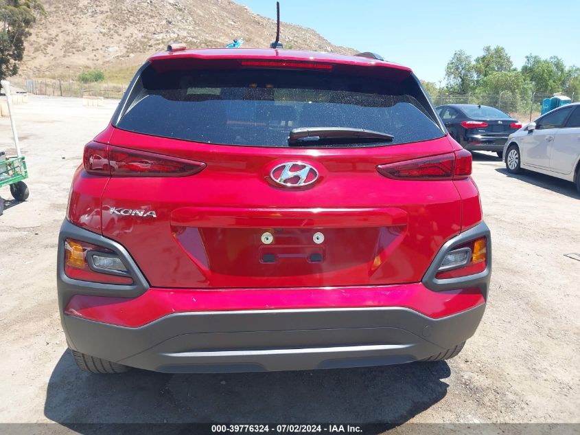 2020 Hyundai Kona Sel VIN: KM8K22AA9LU401299 Lot: 39776324