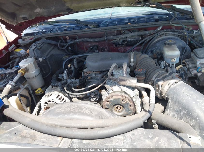 2000 GMC Jimmy Sle VIN: 1GKDT13W2Y2184005 Lot: 39776336