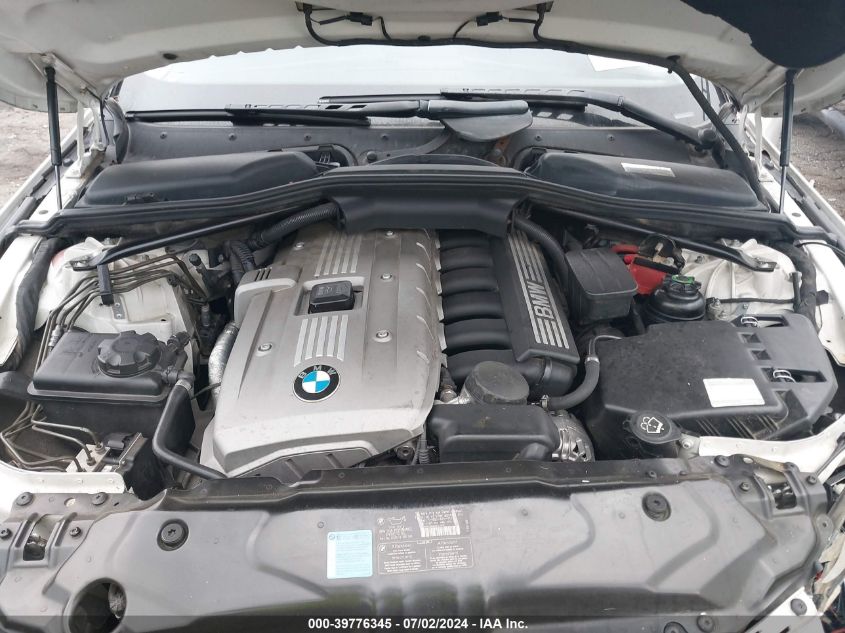 2007 BMW 530I VIN: WBANE73577CM47700 Lot: 39776345