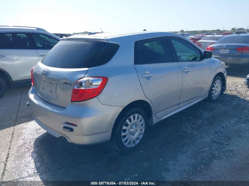 2010 Toyota Matrix VIN: 2T1KU4EE7AC256569 Lot: 39776354