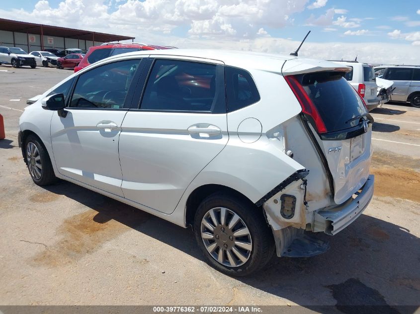 2019 Honda Fit Lx VIN: 3HGGK5H40KM736936 Lot: 39776362
