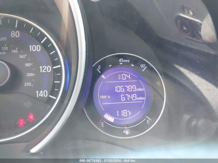 2019 Honda Fit Lx VIN: 3HGGK5H40KM736936 Lot: 39776362