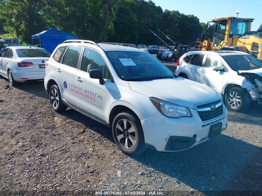 2017 Subaru Forester 2.5I VIN: JF2SJABC8HH519878 Lot: 39776365