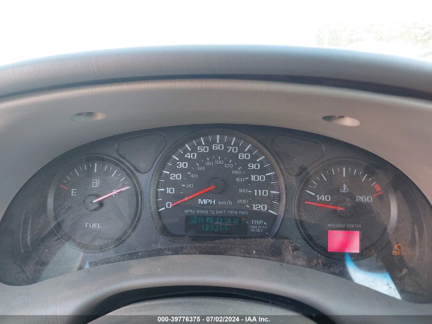 2001 Chevrolet Impala VIN: 2G1WF52E019255195 Lot: 39776375