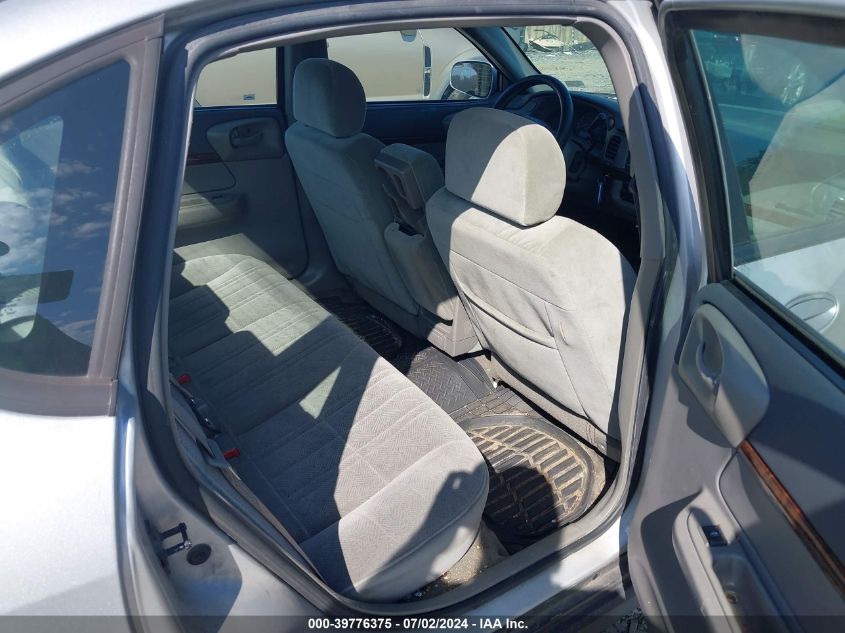 2001 Chevrolet Impala VIN: 2G1WF52E019255195 Lot: 39776375