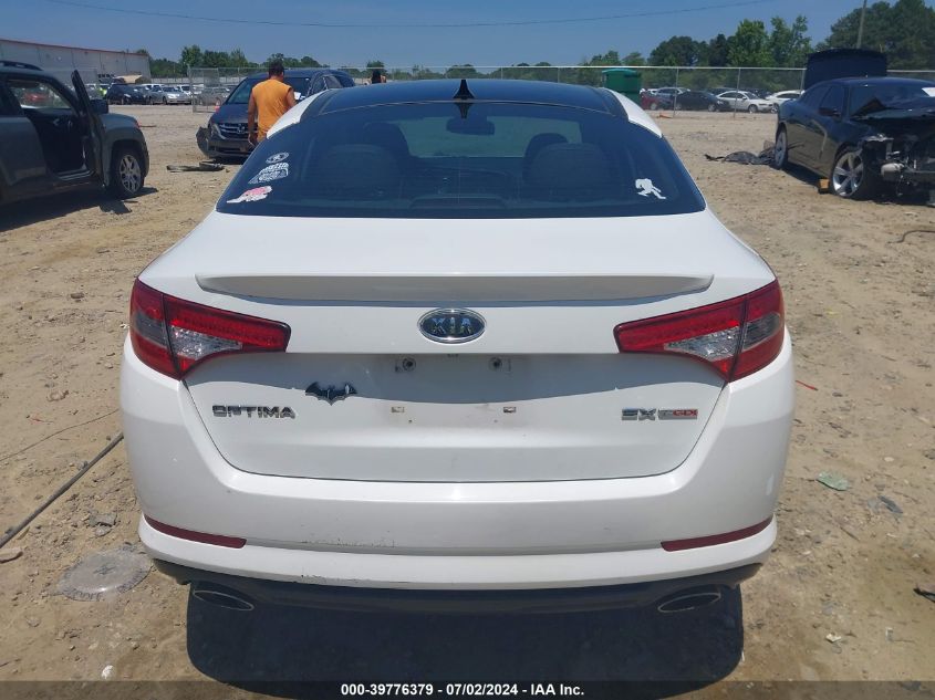 2012 Kia Optima Sx VIN: 5XXGR4A63CG057827 Lot: 39776379