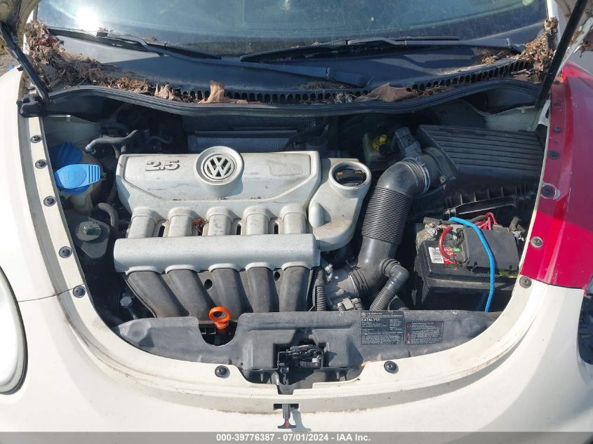 2008 Volkswagen New Beetle Se VIN: 3VWRF31Y28M416195 Lot: 39776387