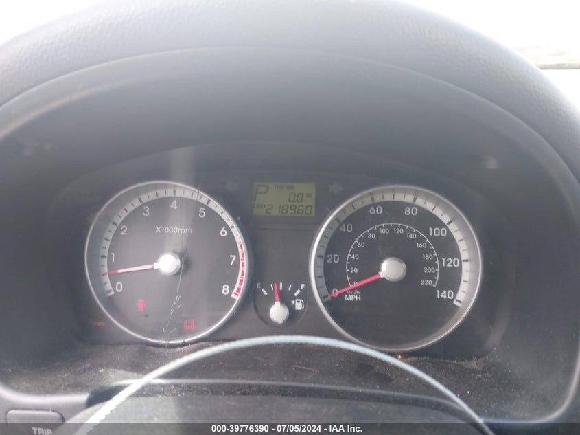 2009 Hyundai Accent Gls VIN: KMHCN46C59U365296 Lot: 39776390