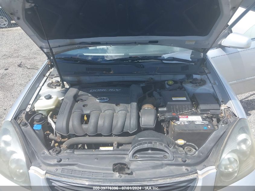 2007 Kia Optima Lx VIN: KNAGE123675160391 Lot: 39776396