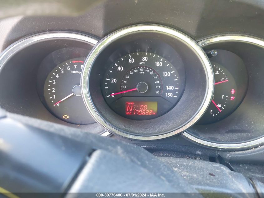 2013 Kia Sorento Lx V6 VIN: 5XYKTDA23DG375971 Lot: 39776406