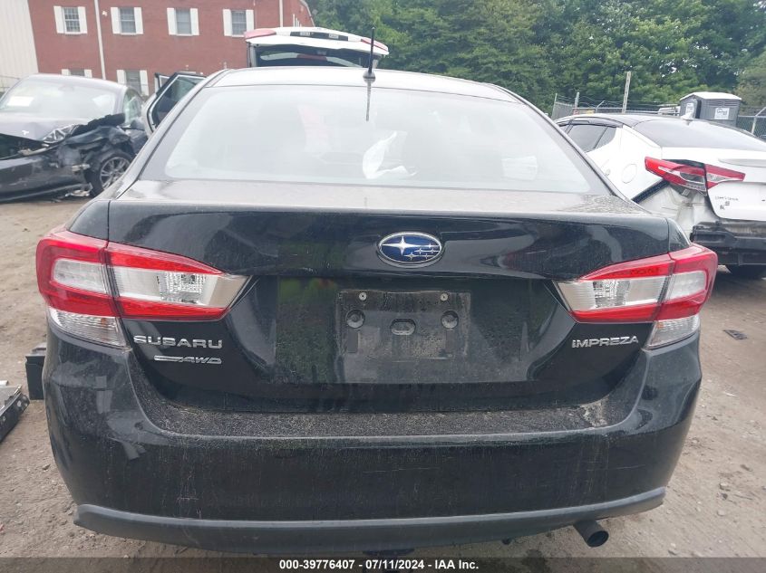 2019 SUBARU IMPREZA - 4S3GKAA69K3623605