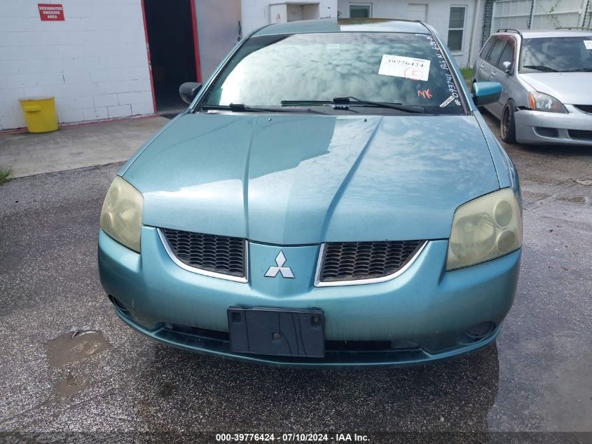 2004 Mitsubishi Galant Es VIN: 4A3AB36F84E093741 Lot: 39776424