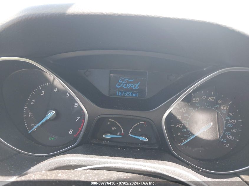 2012 Ford Focus Se VIN: 1FAHP3F2XCL240867 Lot: 39776430