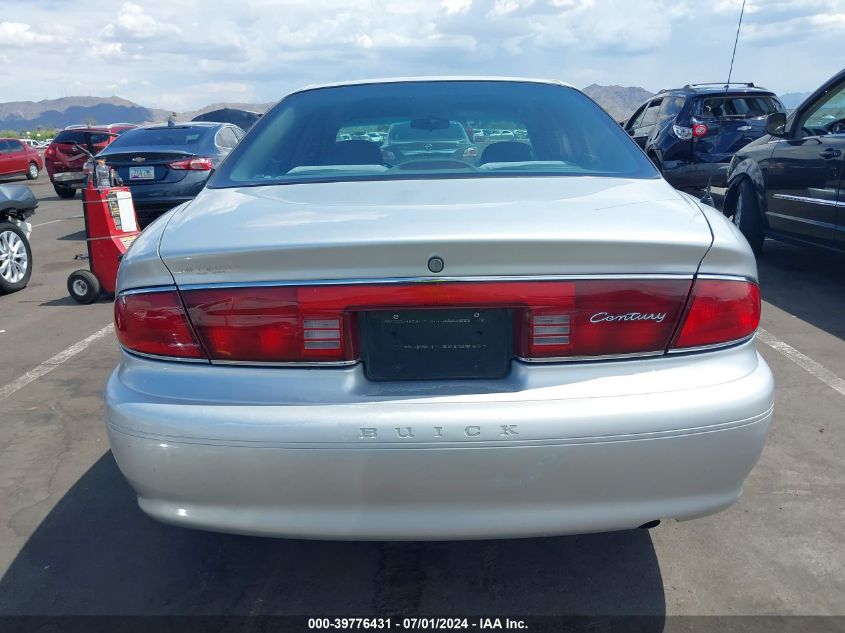 2005 Buick Century VIN: 2G4WS52J151130187 Lot: 39776431