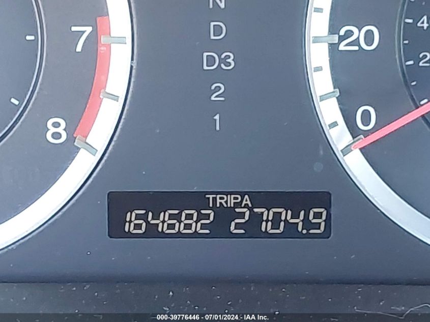 2009 Honda Accord 2.4 Lx VIN: 1HGCP26379A117895 Lot: 39776446