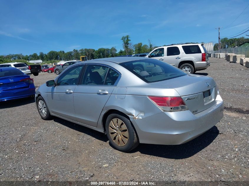 2009 Honda Accord 2.4 Lx VIN: 1HGCP26369A117791 Lot: 39776468