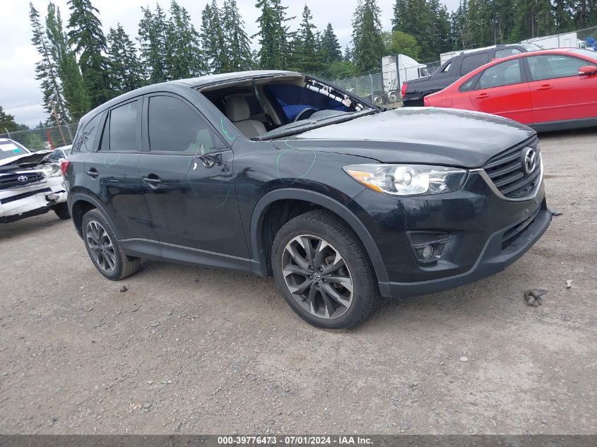 2016 Mazda Cx-5 Grand Touring VIN: JM3KE2DY5G0909925 Lot: 39776473