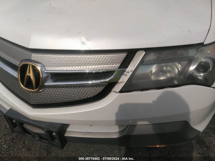 2008 Acura Mdx Technology Package VIN: 2HNYD284X8H520413 Lot: 39776482