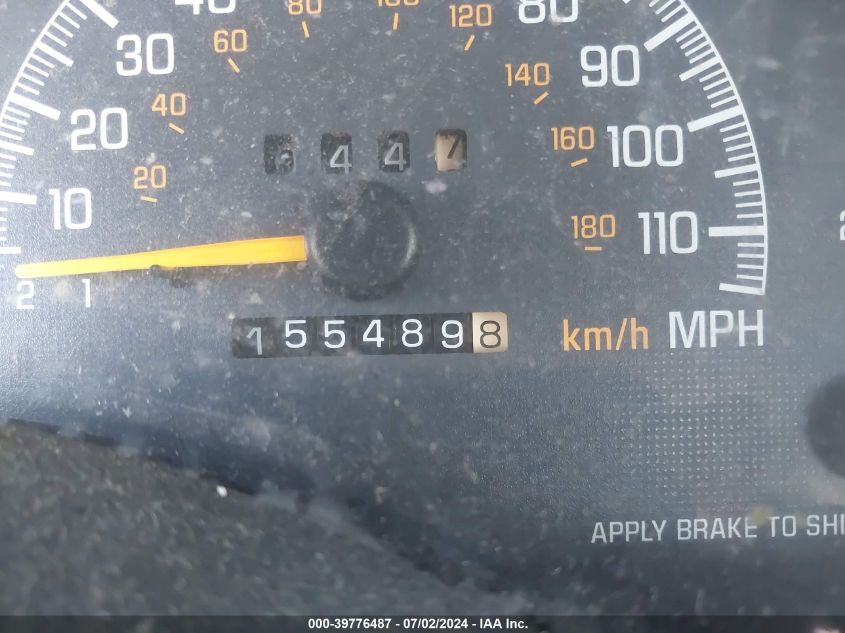 2000 Pontiac Grand Prix Gt VIN: 1G2WP52K2YF133406 Lot: 39776487