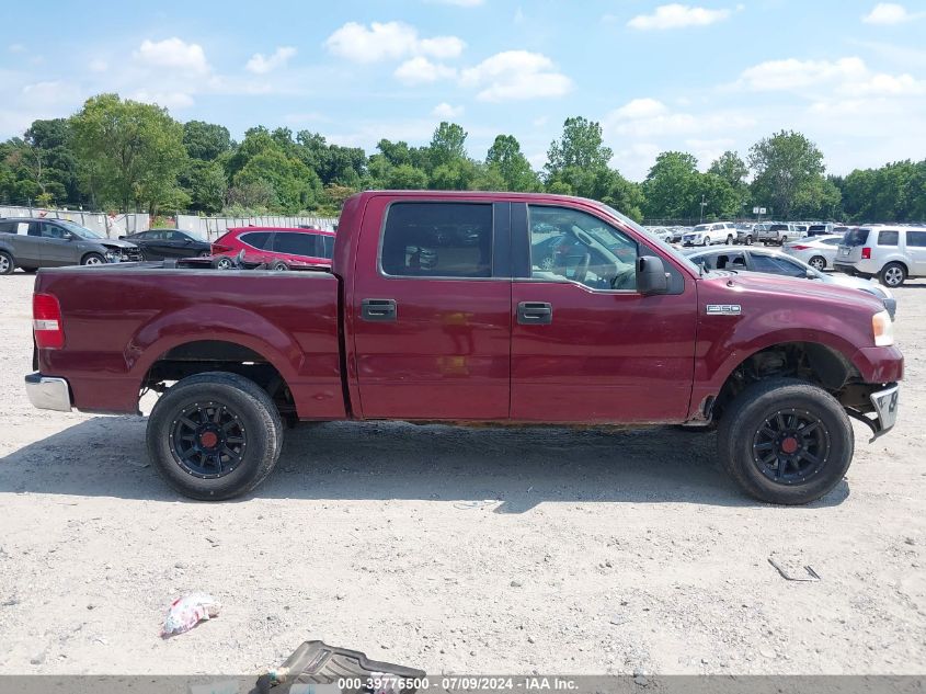 2006 Ford F-150 Xlt VIN: 1FTRW14W66FA83384 Lot: 39776500