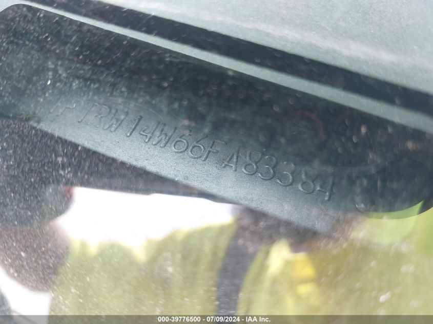 2006 Ford F-150 Xlt VIN: 1FTRW14W66FA83384 Lot: 39776500