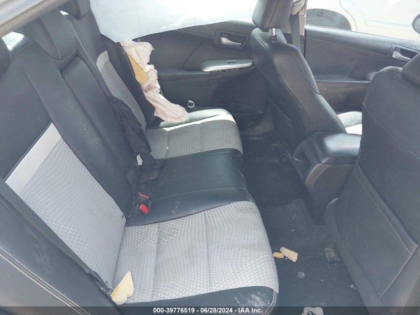 2012 Toyota Camry Se VIN: 4T1BF1FKXCU058812 Lot: 39776519