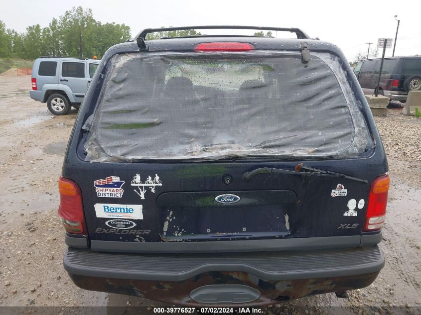 2001 Ford Explorer Xls VIN: 1FMZU72E21ZA12933 Lot: 39776527