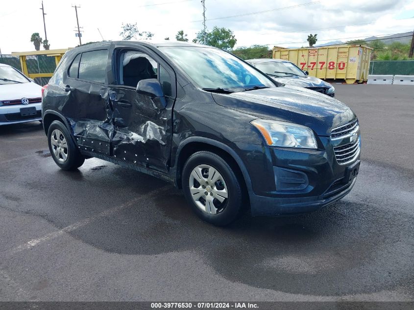 KL7CJKSB0GB665643 2016 CHEVROLET TRAX - Image 1