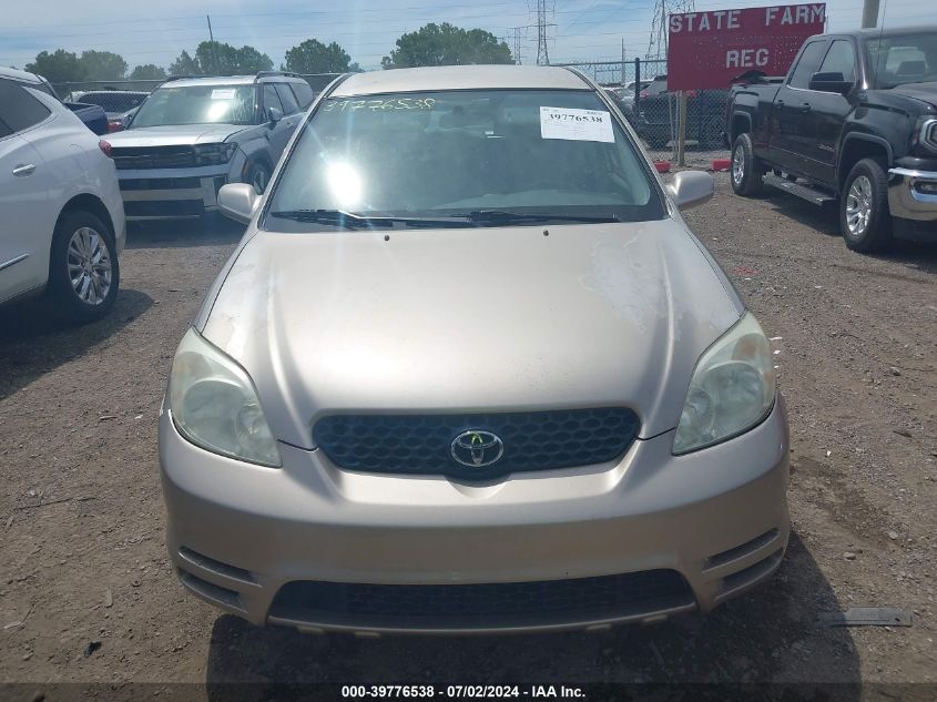 2003 Toyota Matrix Xr VIN: 2T1KR32E43C134223 Lot: 39776538