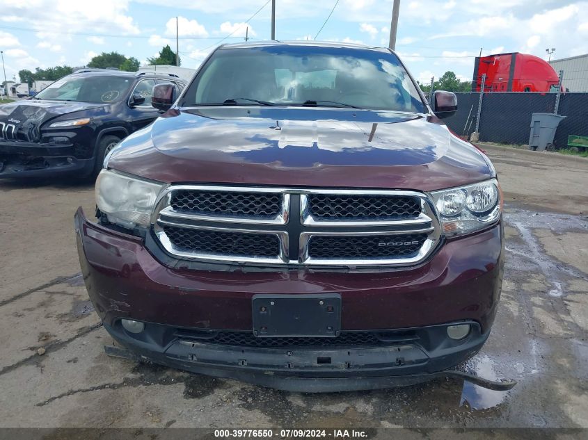 2012 Dodge Durango Sxt VIN: 1C4RDJAG8CC195782 Lot: 39776550