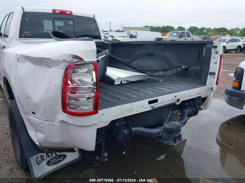 2021 Ram 3500 Tradesman 4X4 8' Box VIN: 3C63RRGL6MG537651 Lot: 39776566