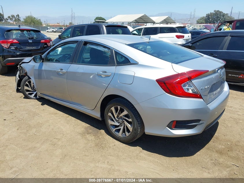 VIN 2HGFC2F72HH524020 2017 HONDA CIVIC EX