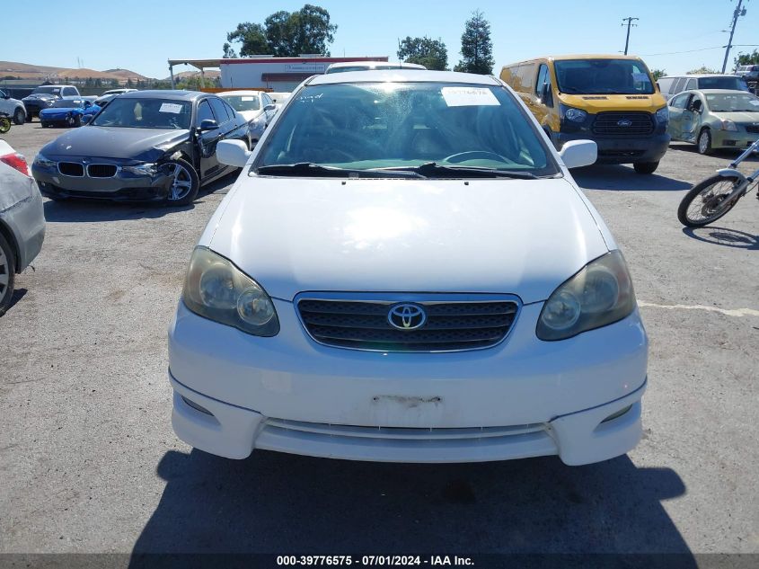 2005 Toyota Corolla S VIN: 1NXBR32EX5Z536216 Lot: 39776575