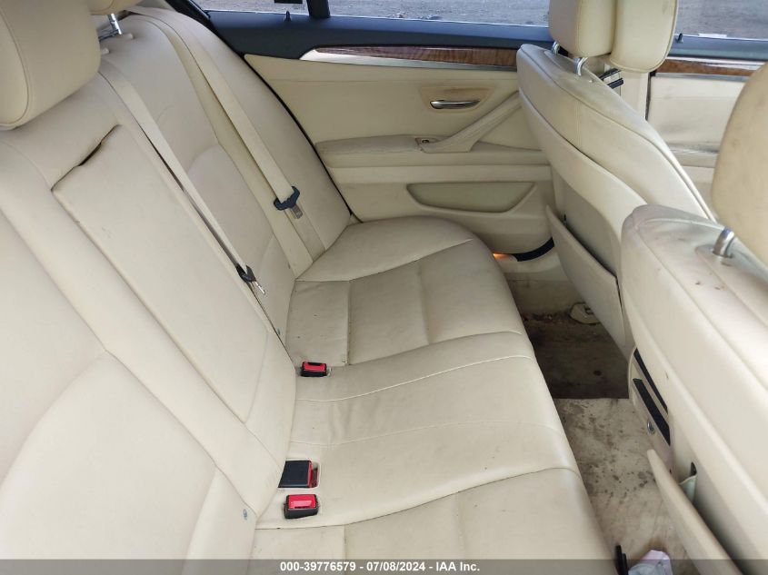 2011 BMW 528I VIN: WBAFR1C57BC738065 Lot: 39776579