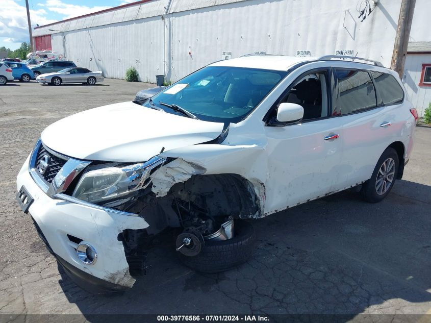 2015 Nissan Pathfinder Sv VIN: 5N1AR2MM8FC650717 Lot: 39776586