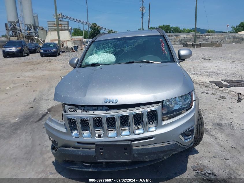 2017 Jeep Compass High Altitude 4X4 VIN: 1C4NJDEB7HD128891 Lot: 39776607