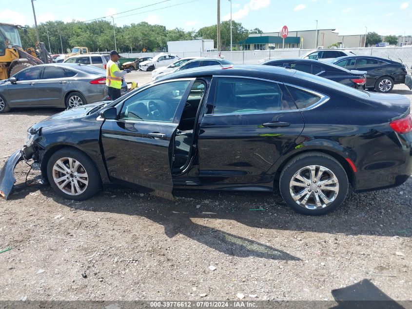 2016 Chrysler 200 Limited VIN: 1C3CCCAB3GN155021 Lot: 39776612