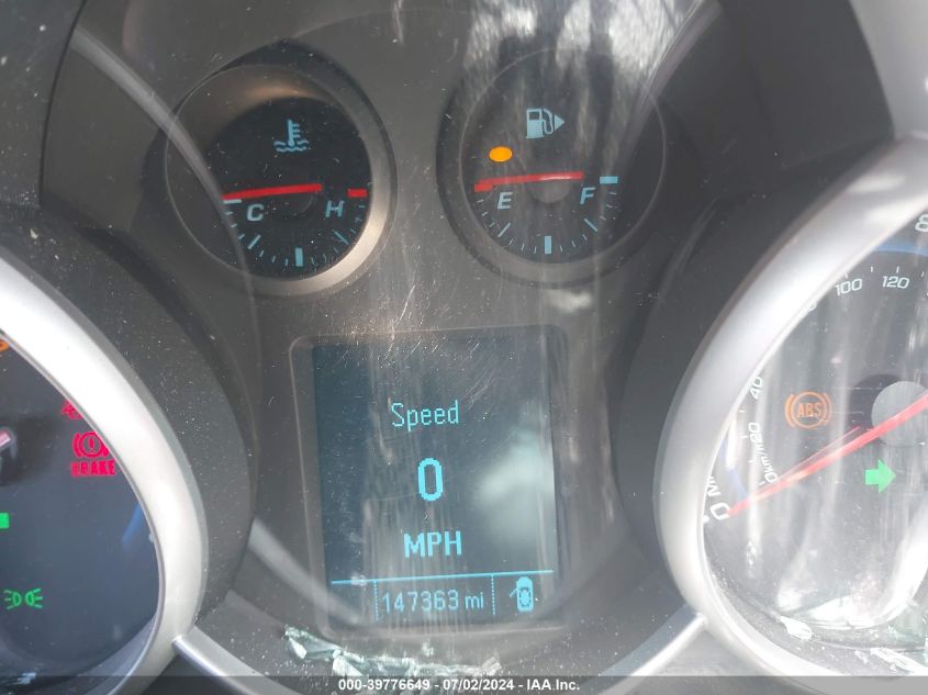 2012 Chevrolet Cruze Eco VIN: 1G1PJ5SC9C7219964 Lot: 39776649