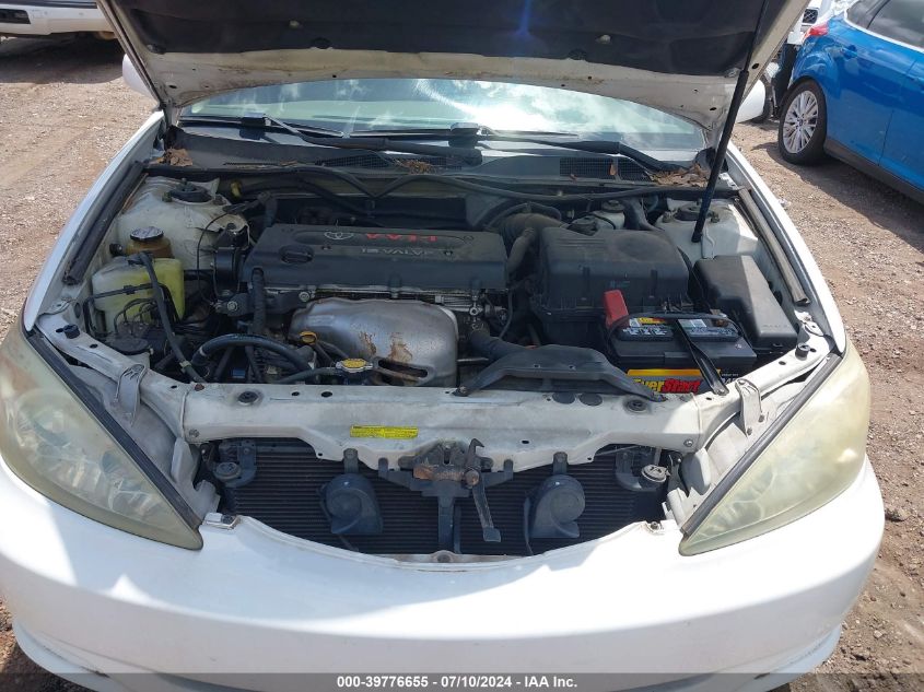 2003 Toyota Camry Le/Xle/Se VIN: 4T1BE32K83U230078 Lot: 39776655