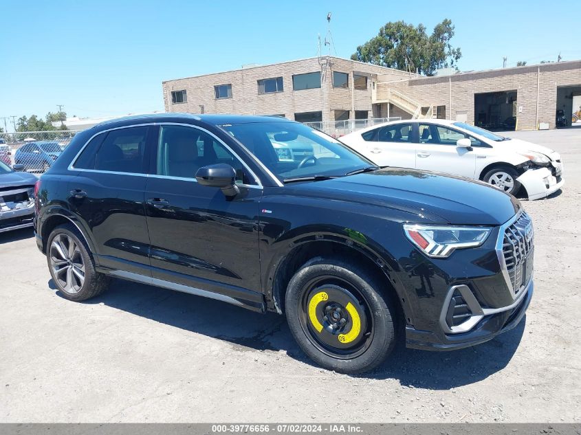 2020 Audi Q3 Premium Plus 45 Tfsi S Line Quattro Tiptronic VIN: WA1EECF36L1034236 Lot: 39776656