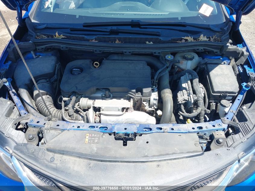 2019 Chevrolet Cruze Lt VIN: 1G1BE5SM6K7109654 Lot: 39776658