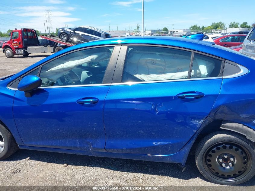 2019 Chevrolet Cruze Lt VIN: 1G1BE5SM6K7109654 Lot: 39776658
