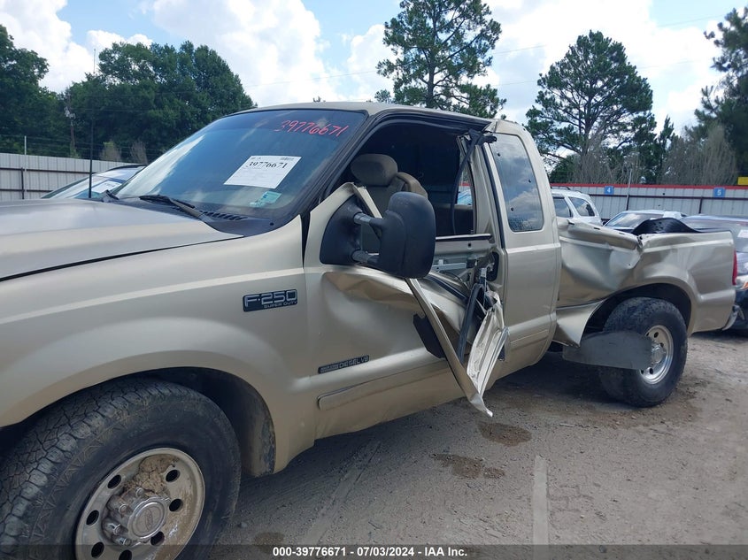 2001 Ford F-250 Lariat/Xl/Xlt VIN: 3FTNX20F81MA38642 Lot: 39776671