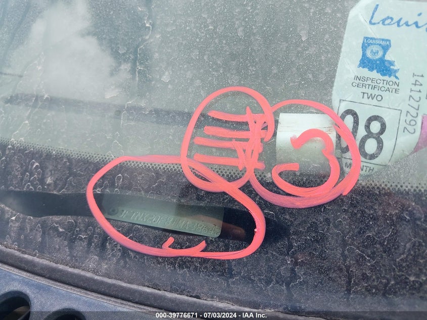 2001 Ford F-250 Lariat/Xl/Xlt VIN: 3FTNX20F81MA38642 Lot: 39776671