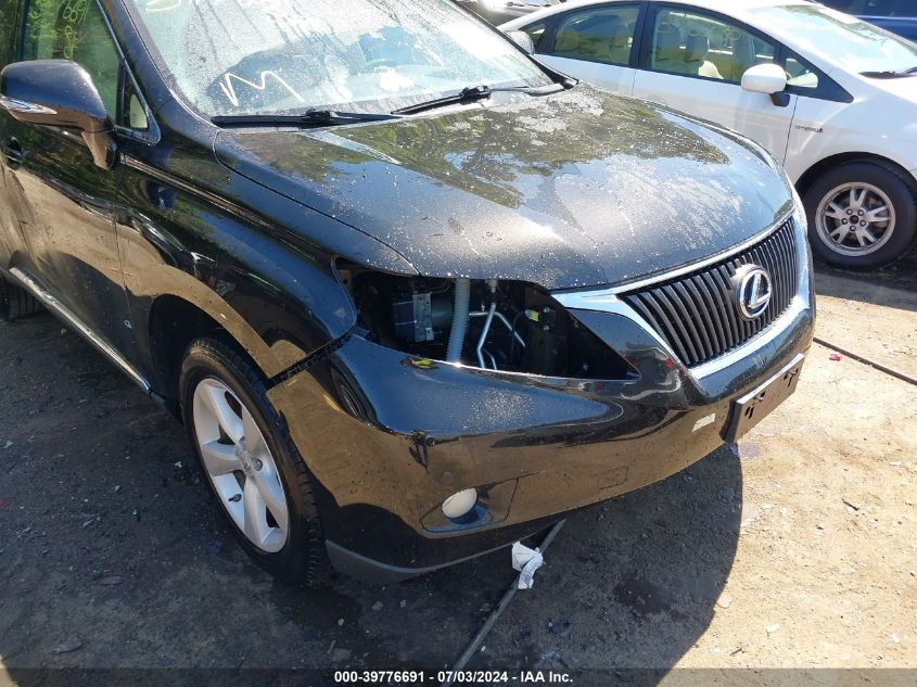 2012 Lexus Rx 350 VIN: 2T2BK1BA3CC133162 Lot: 39776691